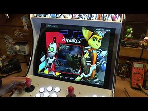 MAME Arcade Cabinet (5:4) – Handcrafted Bartop, Sanwa Controls, HLSL Scanlines | Plug & Play