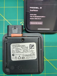 DiY HomeLink Install using in car Service Mode - No need for Tesla Service or ToolBox