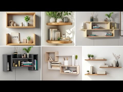 Beautiful Wooden Shelf Designs | Stylish & Modern Home Décor Ideas