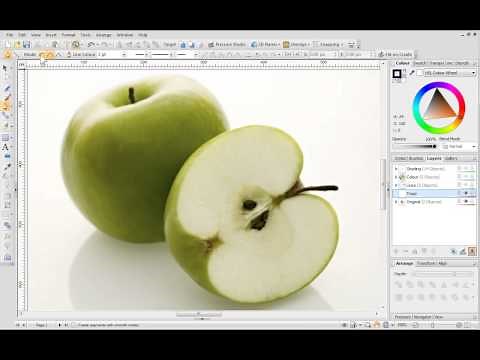Serif DrawPlus X6/X8 Tutorial - Pen and Pencil Drawing