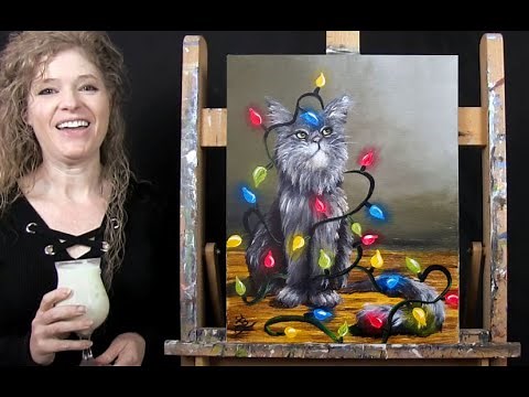Learn How to Paint NAUGHTY BUT NICE with Acrylic - Paint and Sip at Home - Fun Step by Step Tutorial