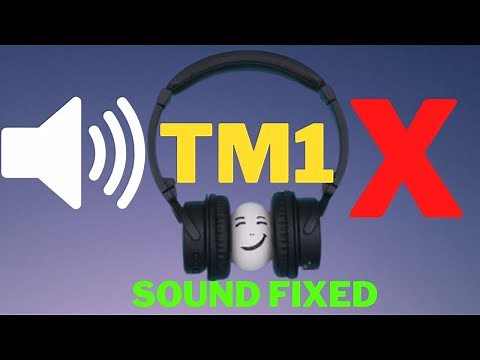How to Install TM1 Sound Drivers