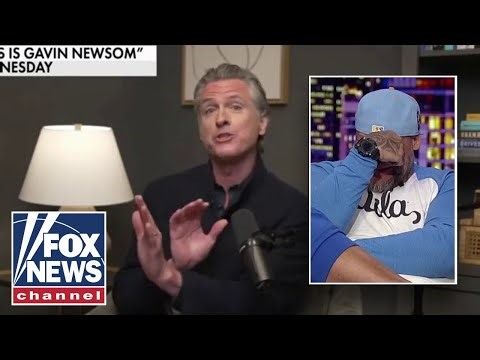 Tyrus cracks up over Gavin Newsom's strange habit