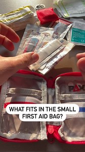 11K views · 50 reactions | What fits in the small first aid bag? Also ideal as a medication bag for personal use #paxbags #minifirstaid #firstaid #whatfitsinmybag @paxbags @hansaplast.de | TRT LX-Team | Facebook