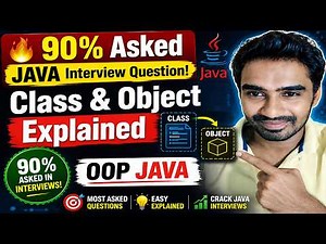 Class and Objects in Java Explained Easily | OOP Java Tutorial for Beginners