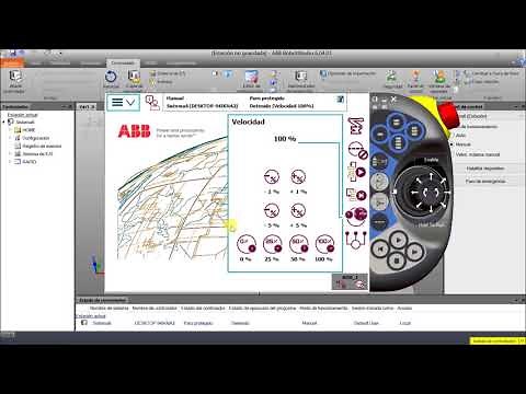 RobotStudio 001 FlexPendant Crear Programa