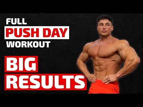 Complete Push Day Workout - Build Chest, Shoulders & Triceps in One Session