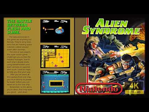 Alien Syndrome |4k60fps| Longplay (NES)