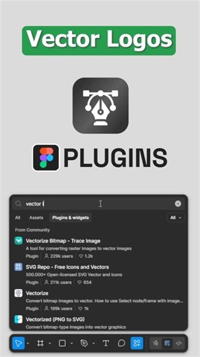 How to use Vector Logo plugin in Figma for Fast UI Design