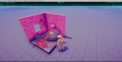 Decal shader for default built-in render Particle System