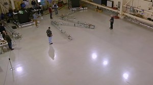 1K views · 40 reactions | NASA’s robotic arm moves on from flexing to completing a mathematical dance. The Tension Actuated in Space MANipulator (TALISMAN) arm was pushed and pulled across a lab floor in an intricately coded choreography in a recent test. Here's a time lapse from the beginning portion of the test. More at: https://go.nasa.gov/2Hdtwjx | NASA Langley Research Center | Facebook