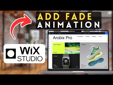 How to Add a Fade Animation in Wix Studio | Wix Studio Tutorial (2025)