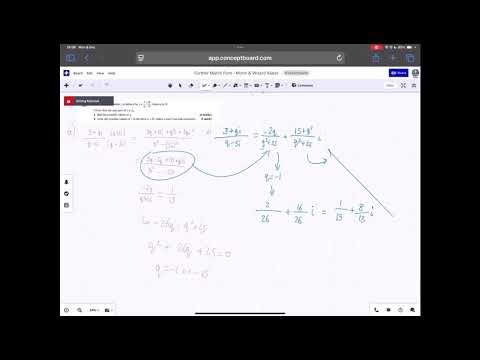 Edexcel A Level Pure Further Maths Complex Numbers Mixed Exercise Q11(08/12/2025)