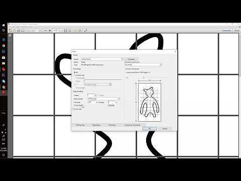 How to tile-print a large template from PDF file (windows)
