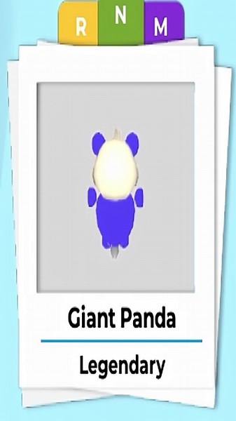 Giant Panda Neon & Mega Neon Adopt Me #adoptmegiantpanda #neongiantpanda #adoptmeneon #giantpanda