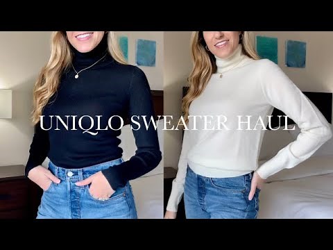 Uniqlo Cashmere & Merino Wool Sweater Review (Black Friday Haul) | Tawny Alessandra