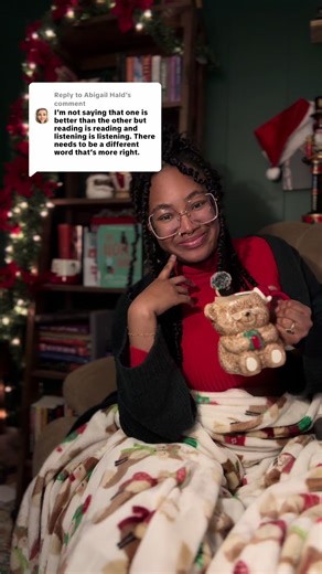 Replying to @Abigail Hald this is actually the second comment I’ve gotten today about this ish. Will yall shut up and go on somewhere. #booktok #blackbooktok #bookcontent #audiobook #reading