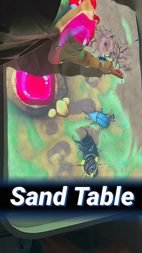 Interactive Sandbox Projection Game | Smart Sand Table Experience Experience the amazing Projection Sand Table Game, where digital animations interact with real sand in an immersive sandbox environment. This interactive Sand Table system blends physical movement with virtual graphics, creating a unique learning and gaming experience for both kids and adults.#sandbox #projectionsandtable #sandtablegame #ARsandbox #interactivesandbox #sandprojectiongame #digitalsandtable #interactivegame | Interac
