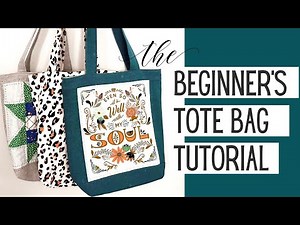 How to Sew a Basic Tote Bag: A Beginner Friendly Tutorial!