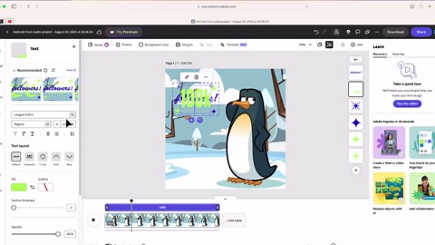 Adobe Express: The EASIEST Way to Create Animated Videos!