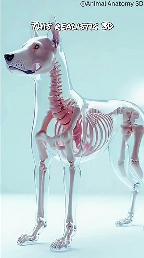 Dog Skeletal System Explained | 3D Anatomy of the Canine Skeleton (Educational Animation)