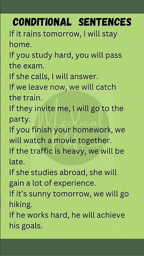"Learn First Conditional Sentences: Rules, Examples, and Everyday Usage"