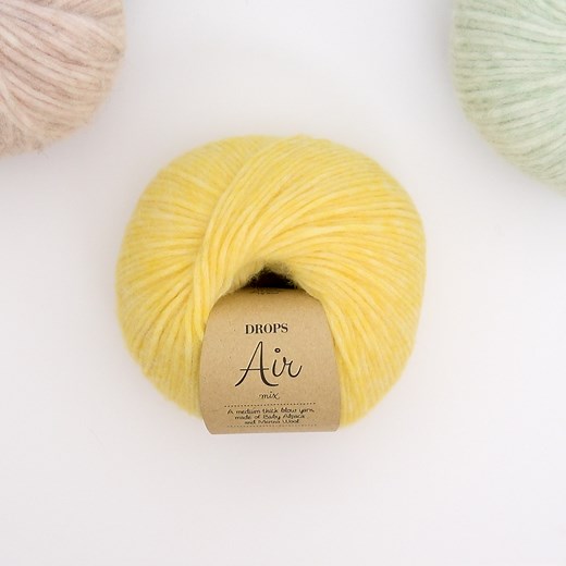 Everybody loves DROPS Air ❤️❤️❤️ Haven’t tried it yet? Then have a close up look to this exciting "blow yarn" made of baby alpaca and merino wool in this #dropsvideo #dropsdesign #dropsair #dropsyarn #dropsgarn #garnstudio | Garnstudio DROPS design