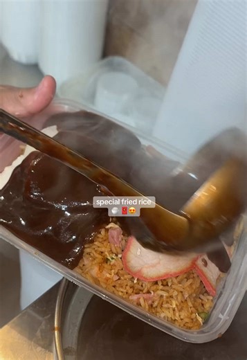 🧧🥢🥡mmmmm special fried rice!!! #MarblesTakeaway #marbleschinesecambuslang #cambuslang #fyp #food