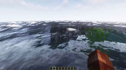 Physics mod pro Complementary shaders is causing a bit of issues with the water