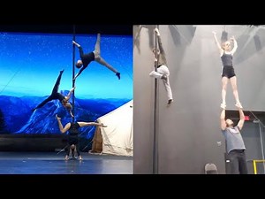Behind The Scenes Practice With USA Circus Performers