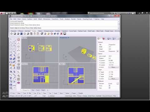 Rhino - 26 - Make2D Sequencing Elevation Views