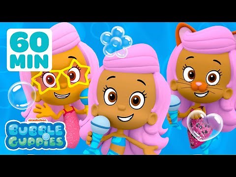 Molly's BEST Bubble Guppies Sing Along Songs! w/ Gil, Zooli & Deema | 1 Hour | Bubble Guppies