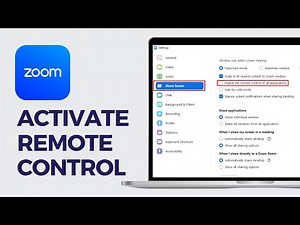 How To Control Someone's Screen Remotely On ZOOM (2024)