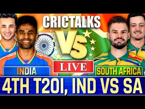 🔴 Live: IND vs SA, 4th T20I, Cricket Live Match Today Scores, Commentary, 1st Innings