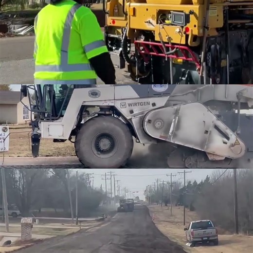 Milling Work is underway!#roadwork #CoffeeCreek #Bryant #OKRoads #DriveSafe #District3