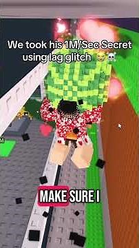How to use LAG GLITCH in Roblox Steal A Brainrot!