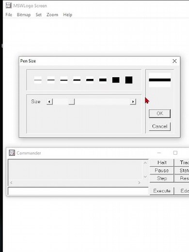 MSW Logo - Set Pen Size. #mswlogo #windows