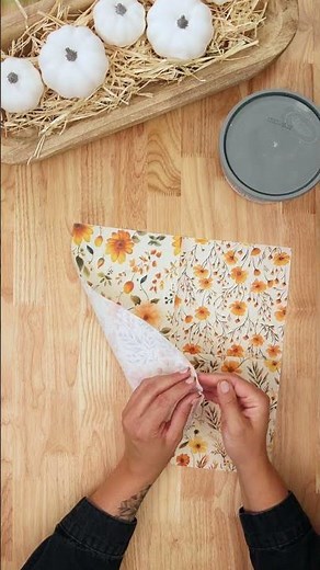 Decoupage Halloween Air Dry Clay Ghosts || Crayola Creative Moments