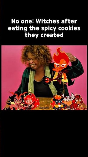 Imagine eating Fire Spirit 🔥🔥💀💀💀 #cookierunkingdom #cookierun #crk