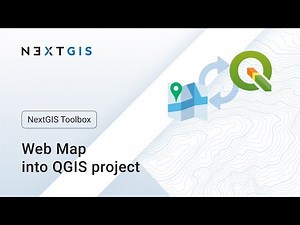 NextGIS Toolbox – Web Map into QGIS project