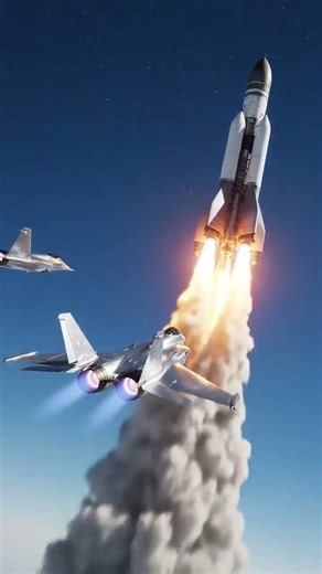 plane vs rocket