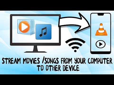 VLC local network cofiguration | Streaming multimedia files from PC to smartphones/other devices