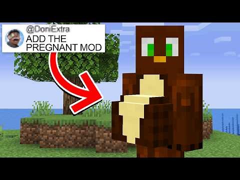 We Added the Pregnancy Mod to Minecraft