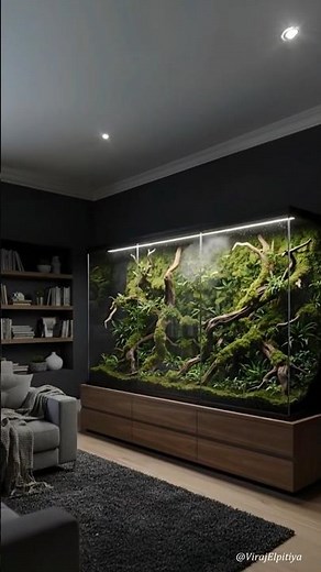 “INSANE Aquascape Setup | Aquarium + Interior Goals” 🌿❤
