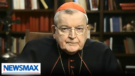 Raymond Leo Cardinal Burke, founder of the out lady of Guadalupe Shrine, joined "Sunday Agenda" and discussed the purpose of the exorcism prayer said by Cardinal Simoni at Saint Peter's Basilica. | NEWSMAX