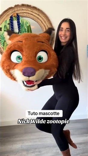 How To Wear Nick Wilde Mascot Costume #Tutorial