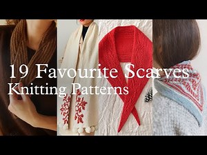 19 Favourite Knitting Patterns for Scarves | Pattern Round Up