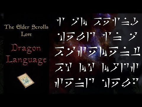 The Dragon Language, Dovahzul - The Elder Scrolls Lore