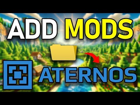 How To ADD MODS To Your Aternos Minecraft Server