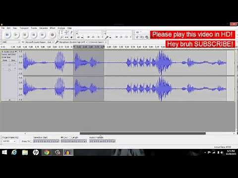 How to make a free DJ DROPS on Audacity!